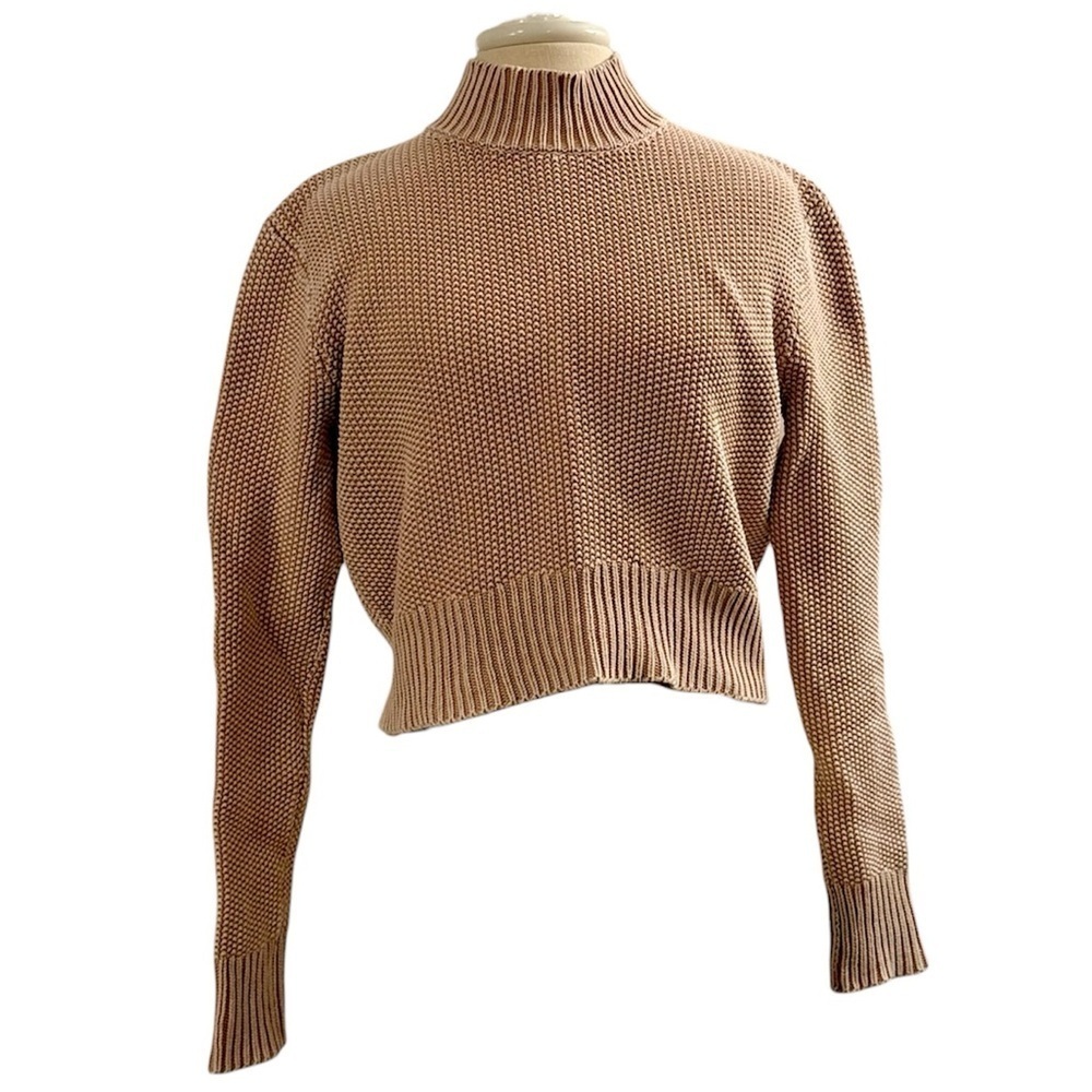 Kendall & Kylie | Cropped Mock Neck Sweater